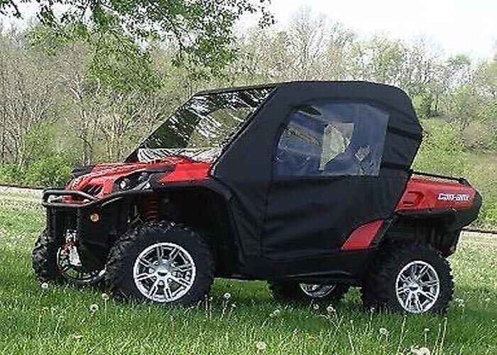 Can Am Commander Full Enclosure - HARD WINDSHIELD, Doors, Rear Window, and Roof