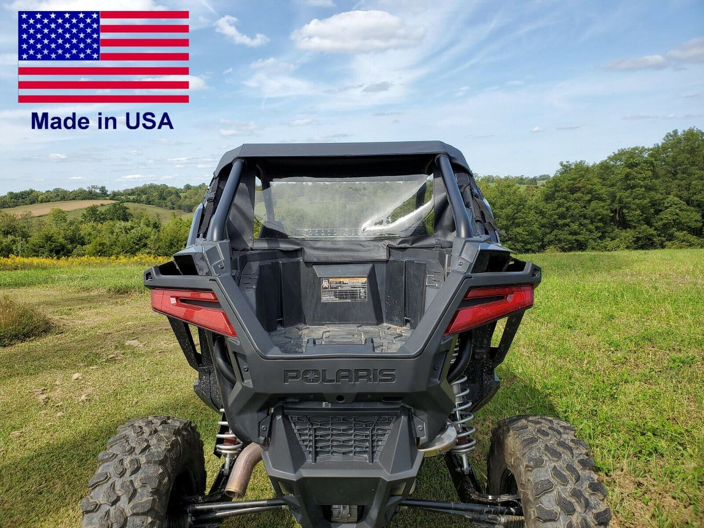 Partial Enclosure for Polaris RZR Pro XP - HARD WINDSHIELD, ROOF, & REAR WINDOW