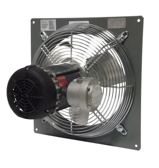 24" Panel Explosion Proof Exhaust Fan - 1 Speed - 5520 CFM -  208 / 230 / 460 V
