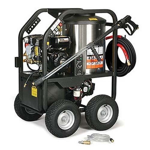 Hot Water Pressure Washer - 3,500 PSI - Electric Start - 3.5 GPM - 12 Volt DC