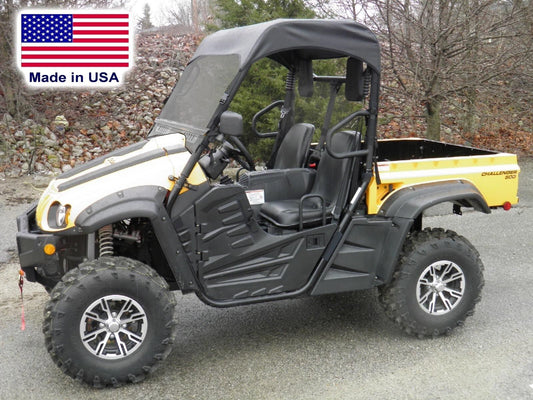 Hard Windshield and Roof Combo for Cub Cadet Challenger 500 and 700 - Soft Top