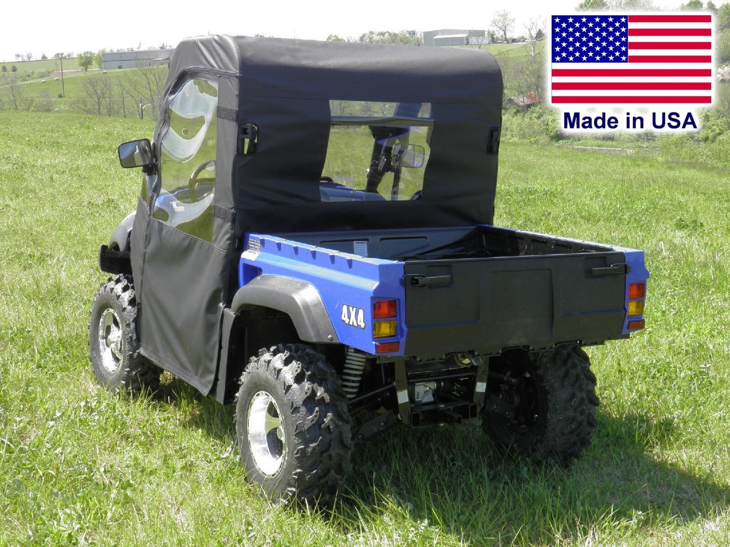 Massimo MSU 500 / 700 Full Enclosure - HARD WINDSHIELD, Roof, Doors, Rear Window