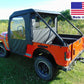 Mahindra Roxor FULL ENCLOSURE - SOLID HARD WINDSHIELD, Roof, Doors, & Rear