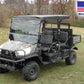 Kubota RTV X1140 HARD WINDSHIELD and Roof Combo - Soft Top - Canopy - Commercial