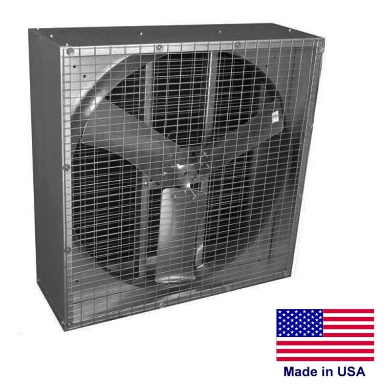 36" AGRICULTURAL EXHAUST FAN - 10,986 CFM - 115/230 Volts - 1 Ph - Direct Drive