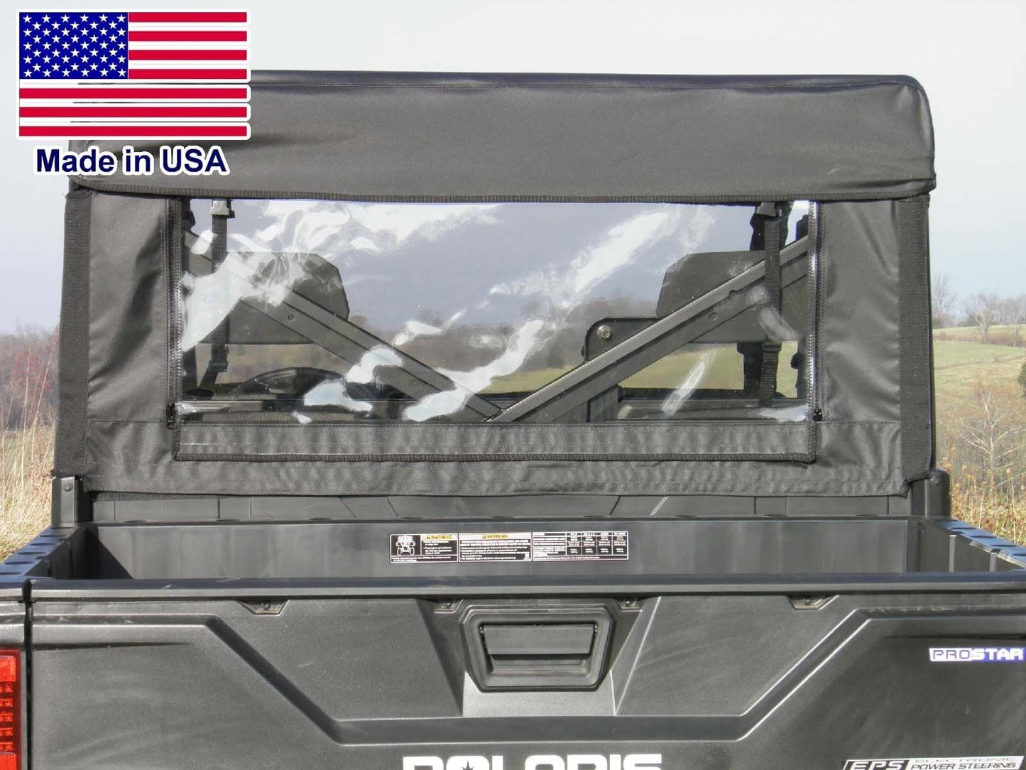 Doors & Rear Window for Polaris Crew 900 & 570-6 - Soft - Puncture Proof