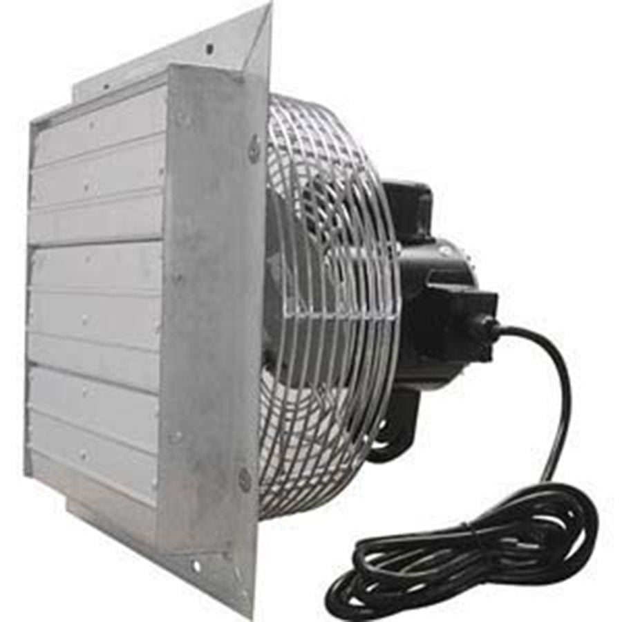 16" EXHAUST FAN - Direct Drive - 115/230 Volts - 2100 CFM - Variable Speed
