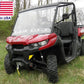 Can Am Defender Partial Cab Enclosure - HARD WINDSHIELD - Roof - Rear Window