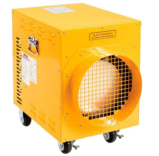 Portable Electric Heater - 33,700 BTU - 806 CFM - 240 Volt - 1 Phase - 10,200 W