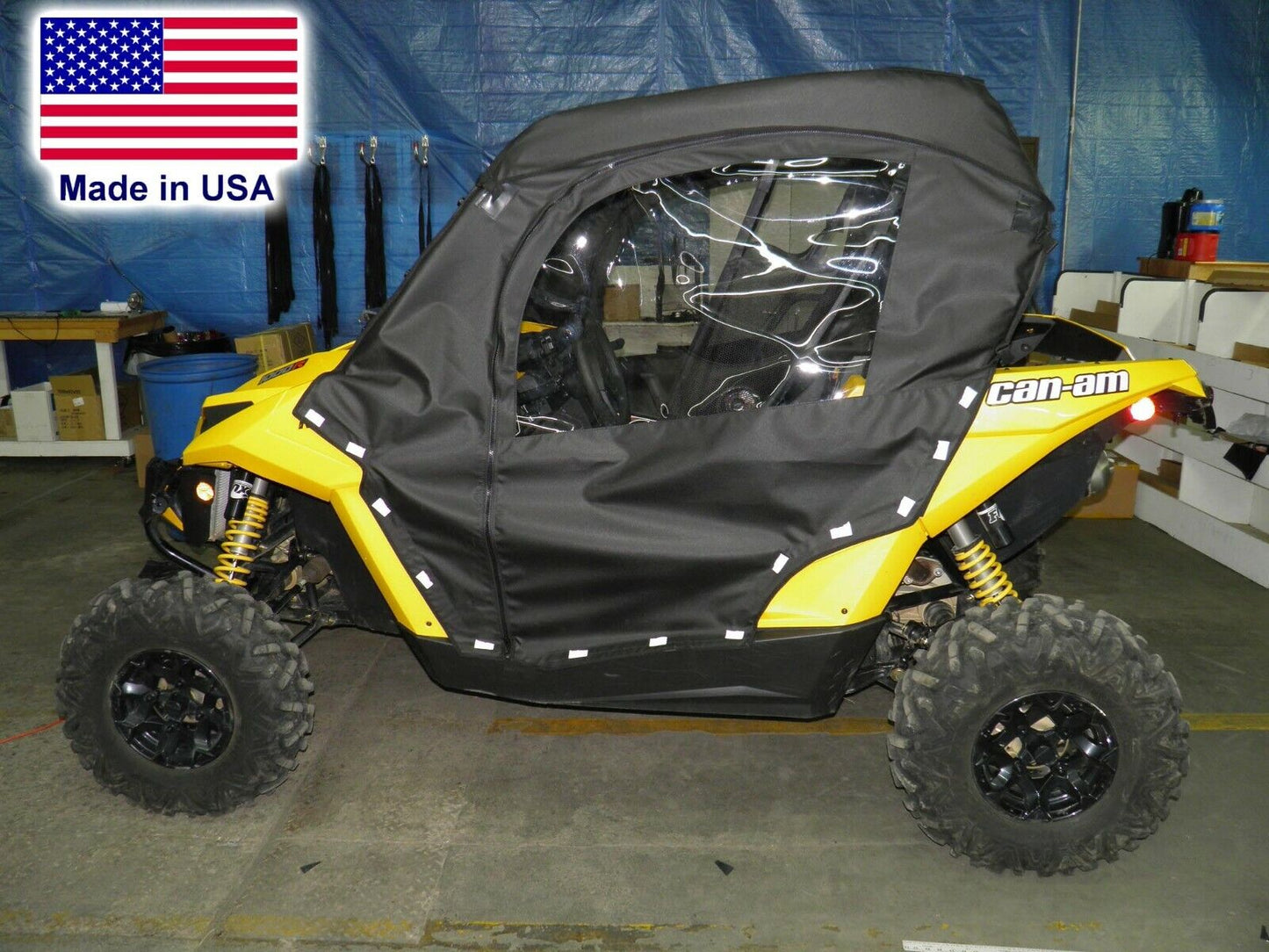 Doors for Can Am Maverick - Soft Material - Withstands Highway Speeds