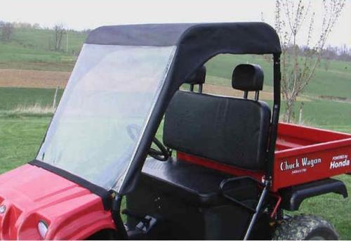 ROOF and VINYL WINDSHIELD for Brister's Chuck Wagon - Soft Top - Soft Window