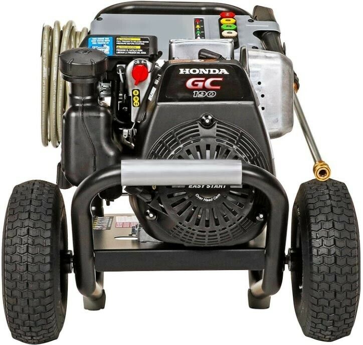 Cold Water Pressure Washer - 3200 PSI - 2.5 GPM - Honda GC Engine - 25 ft Hose