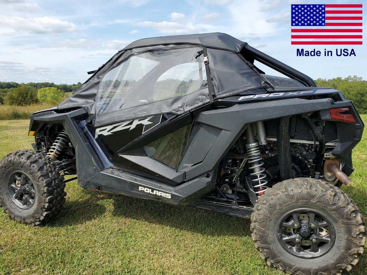 DOORS & REAR WINDOW for Polaris RZR Pro XP - Soft - Withstands Highway Speeds