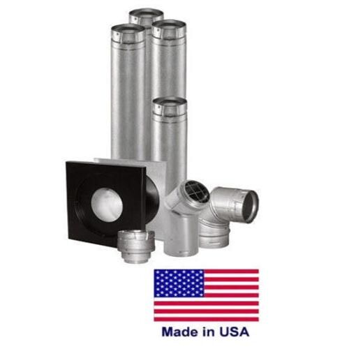 VENTING KIT for Propane LP & Natural Gas NG Heaters - 4" for Horizontal Venting