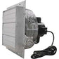 16" Exhaust Fan - 2,100 CFM - 115/230 Volts - Variable Speed - Speed Controller