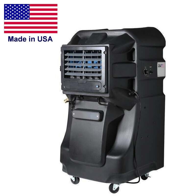 Portable Evaporative SWAMP COOLER - 3600 CFM - 900 sqft - 30 Gal Tank - 115 Volt