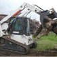 84" Log, Brush & Rock Grappler for Skid Steer - 3000 Hydraulic Cylinder T1 Steel