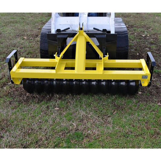 6 ft Cultipacker - Cat 1 - 3 Pt Quick Hitch Compatible - Steel - Commercial Duty