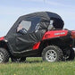 Can Am Commander Full Enclosure - HARD WINDSHIELD, Doors, Rear Window, and Roof
