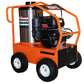 Hot Water Gas Pressure Washer - 4000 PSI - 3.5 GPM - Electric Start - 14 HP