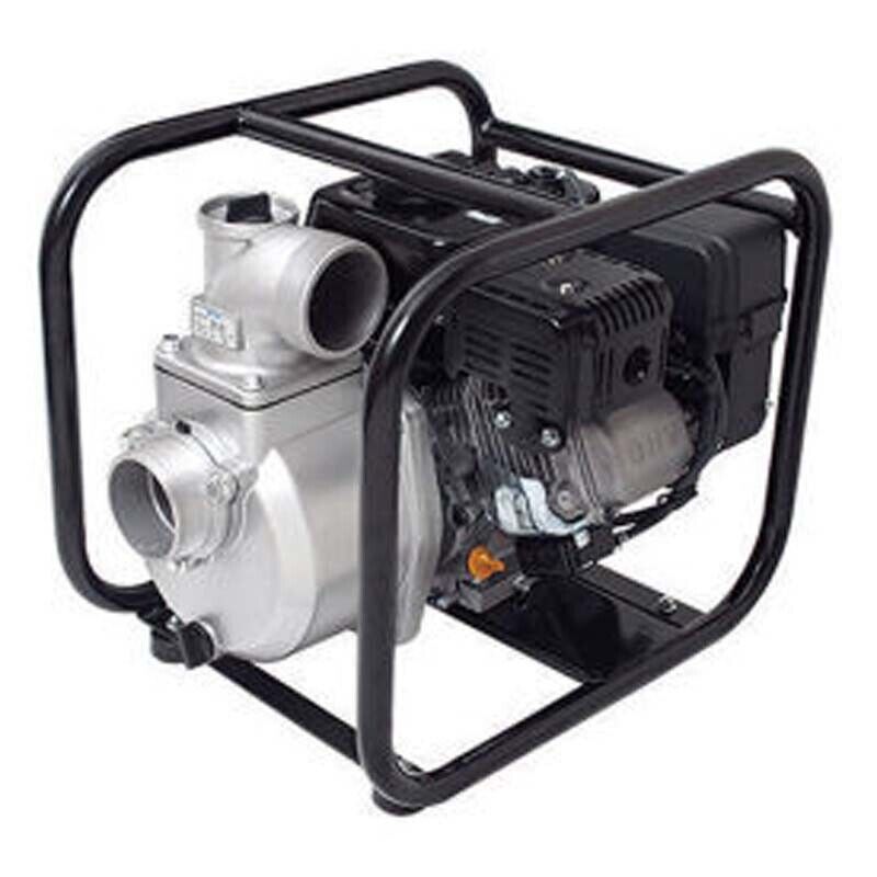 3" Semi Trash Pump - 259 GPM - 6.5 HP - 50 PSI - Aluminum - 3/8" Solid