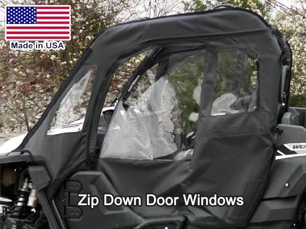 Yamaha Wolverine Enclosure for EXISTING WINDSHIELD - Roof, Doors, Rear Window