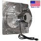 20" Shutter Exhaust Fan - 1,680 CFM - 115/230 V - 1 Ph - Variable - Direct