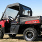 Half Enclosure for Polaris Ranger - HARD WINDSHIELD - Soft Roof & Rear Window