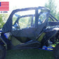 Doors for RZR XP Turbo S - Vinyl Windows - Soft Material - Withstands Hwy Speeds
