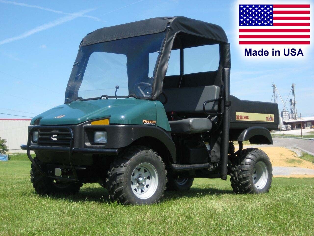 Bush Hog TH 4400 Mini Cab Enclosure - Hard Windshield - Roof - Rear Window