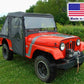 Mahindra Roxor ENCLOSURE - VENTED Hard Windshield, Roof, Doors, Rear & BED COVER