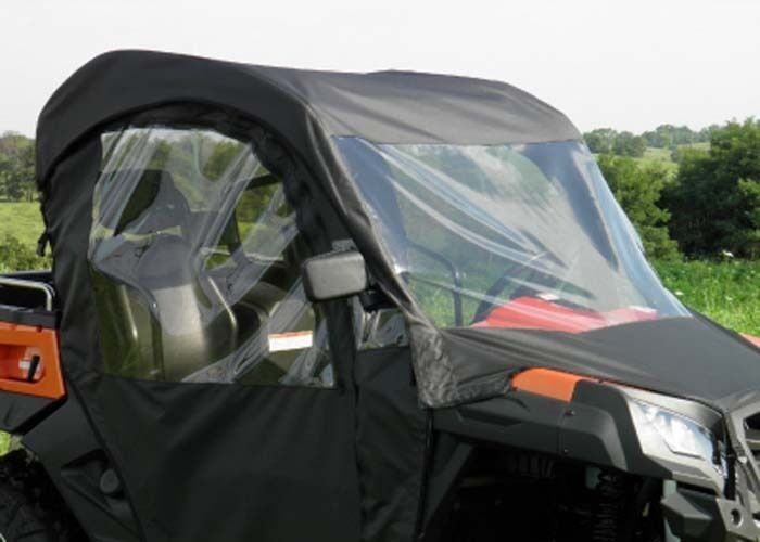 Full Cab Enclosure for CF Moto UForce - Vinyl Windshield, Doors, Roof, and Rear