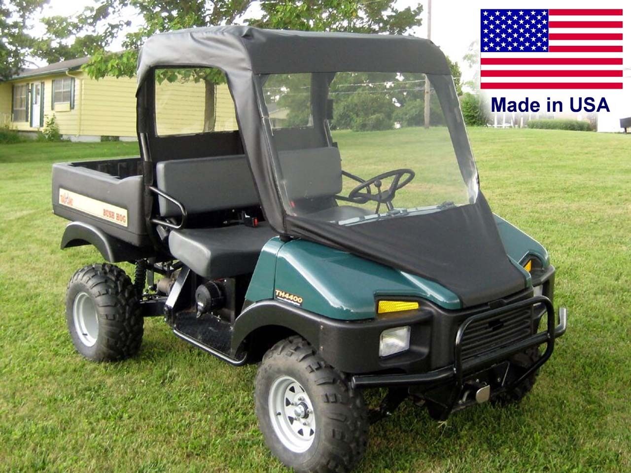 Bush Hog TH 4400 Vinyl Windshield and Roof Combo - Top - Canopy - Commercial