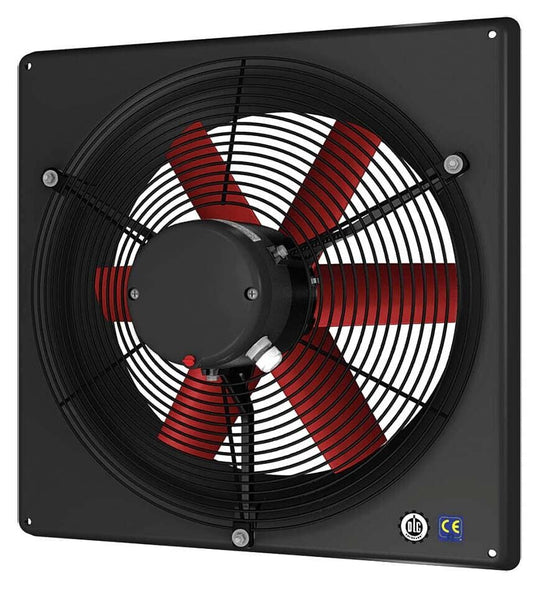 24" EXHAUST FAN - Corrosion Resistant - 6690 CFM - 120 Volts - 1 Phase - 3/4 HP