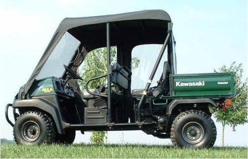 FULL ENCLOSURE for Kawasaki 3010 Trans - HARD WINDSHIELD - DOORS - REAR - ROOF