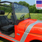 SOLID HARD Windshield & ROOF for Mahindra Roxor - Soft Top - Puncture Resistant