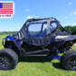 DOORS & REAR WINDOW for Polaris RZR XP Turbo S - Soft Material - Vinyl Windows