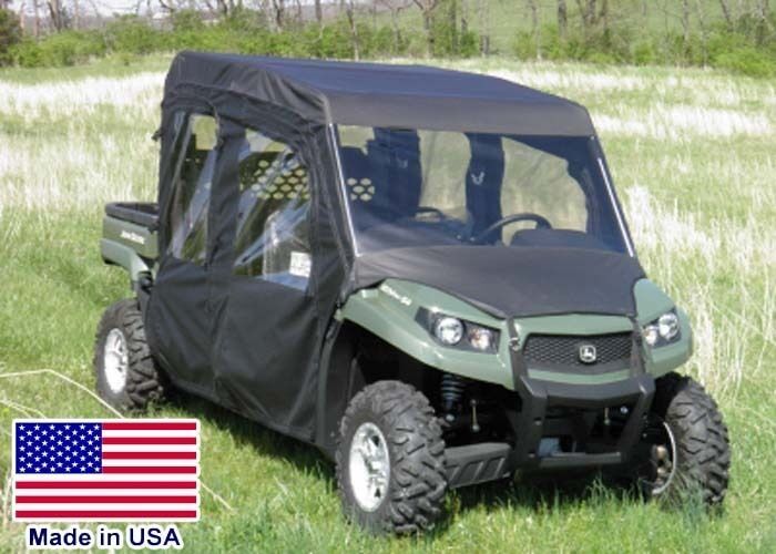 Full Cab for John Deere XUV 550 S4 - VINYL WINDSHIELD, Doors, Rear Window, Roof