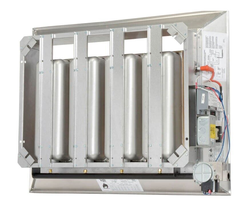 Infrared Natural Gas Heater - 60,000 BTU - 120 Volts - Aluminum Reflectors