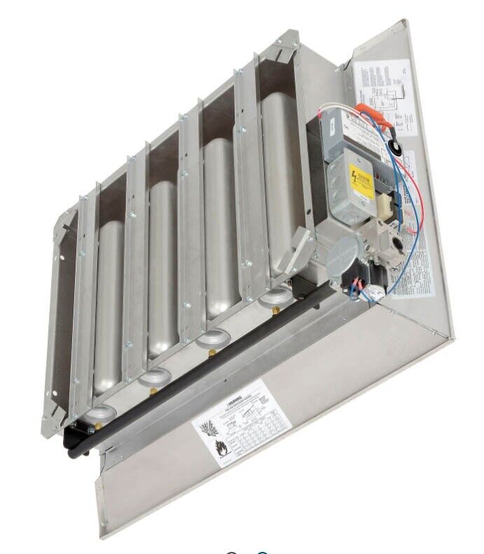 Infrared Natural Gas Heater - 60,000 BTU - 120 Volts - Aluminum Reflectors
