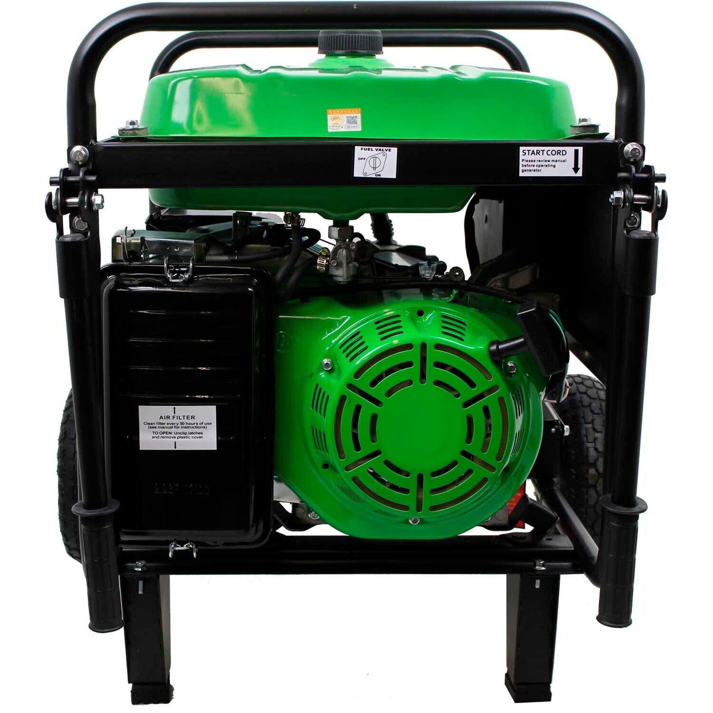 Portable Generator - 7.5 kW - Gas - Electric/Recoil - 120/240 Volts - 6.5 tank