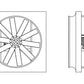 36" Exhaust Fan - Belt Drive - 15,000 CFM - 2 HP - 230/460V - 3 Phase - TEFC