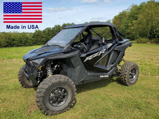 Partial Enclosure for Polaris RZR Pro XP - HARD WINDSHIELD, ROOF, & REAR WINDOW
