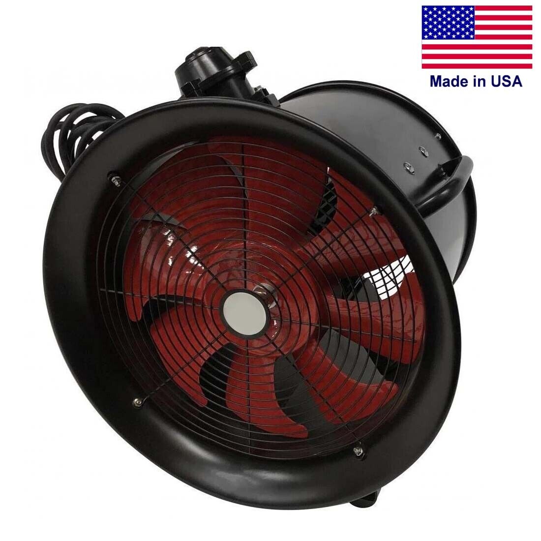16" Portable Explosion Proof BLOWER - 3355 CFM - 120 Volt - 1 Ph - 3/4HP - Axial