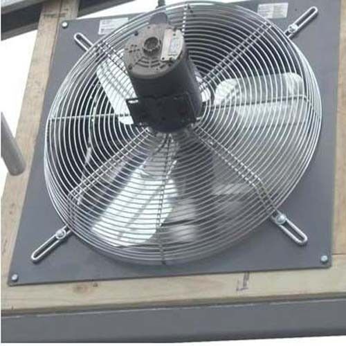 30" Exhaust Fan with Louver Shutter - 8,000 CFM - 115/230V - 1/2 HP - 1 Phase