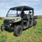 Partial ENCLOSURE for Can AM Defender MAX - HARD WINDSHIELD - ROOF - REAR WINDOW