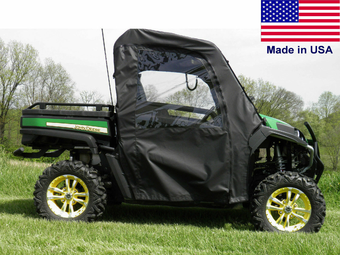 Doors and Roof for 2008 John Deere Gator 620i - Soft - Vinyl Windows