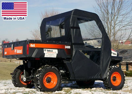 Bobcat 3400 Enclosure for Existing Windshield - Doors, Roof, & Rear Window