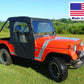 Mahindra Roxor ENCLOSURE - VENTED Hard Windshield, Roof, Doors, Rear & BED COVER