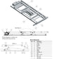 DUMP BED INSERT KIT for 8 ft Beds - 3 Tons - 6,000 lbs - Steel - Incl Hardware